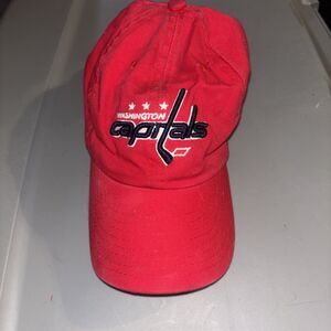 Washington Capitals Baseball Hat Red